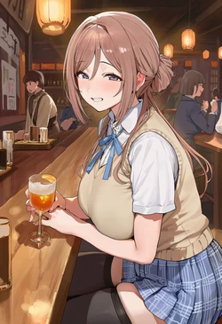 [Patreon] (Milk Tooth) Rinami Himesaki Drunk (AI Generated)