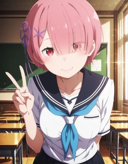 [H Jam] ラム Ram 224P (Patreon) [AI Generated]