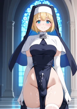 [AgrenSoufer] (02.04) Futanari Iris (Fire Force) (Patreon) [AI Generated]