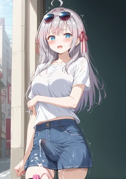 [AgrenSoufer] (08.10) Futanari Alya (Roshidere) (Patreon) [AI Generated]