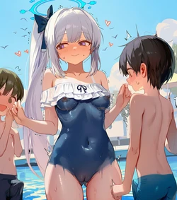 [z_f, zfpic] 2512_miyako bodypaint (pixiv, UniFans) [AI Generated]