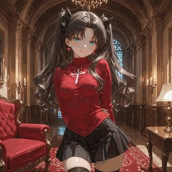 NaughtyCutiess - Rin Tohsaka (Patreon) [AI Generated]