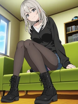 [Kurohime] 河原木桃香（私服）[AI Generated]