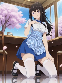 [Kurohime] 井ノ上たきな（ウェイトレス）[AI Generated]