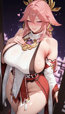 [IceCrown] Yae Miko - Genshin Impact (213 Pcs.) (Patreon) [AI Generated]