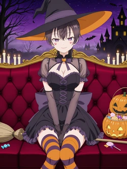[Kurohime] 周防有希（ハロウィン）[AI Generated]