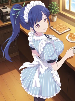 [Kurohime] 鶴河秋水（メイド）[AI Generated]