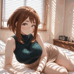 NaughtyCutiess - Uraraka (Patreon) [AI Generated]