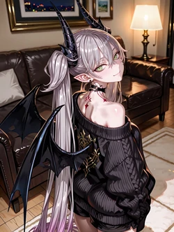 [Atelier Okita MKN] マスター！授乳の時間だよ♪ [AI Generated]