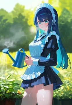 [Cornelia Winterhowl] Maid Kurokawa Akane pt1 [AI Generated]