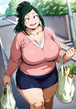 [Ronan007] Inko Midoriya X Mineta - My Hero Academia [AI Generated]