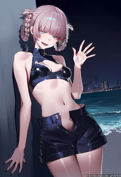[aPAPER] Nanakusa Nazuna(beach) X BBC Call of the Night 418p [Ai Generated]