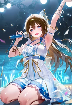 [aPAPER] Shizuku Osaka(dress) X BWC Love Live! 411p [Ai Generated]