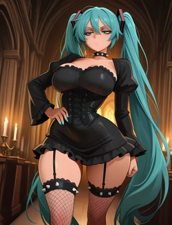 Patreon - DarkZeroAI - Hatsune Miku - Vocaloid [AI GENERATED]