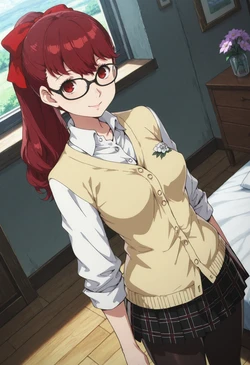 [Stable Skynet] 🩷 Yoshizawa Kasumi (Persona 5) - 417p + 8 Animations [AI Generated]