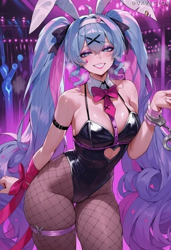 Duxvector Hatsune Miku (BunnyHole) BBC [AI Generated]