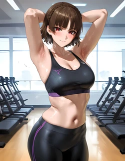 [Axiah] Makoto Niijima BBC Request [223 P] (Patreon) [AI Generated]