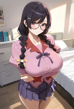 [Axiah] Hanekawa Tsubasa BBC Request [185 P] (Patreon) [AI Generated]