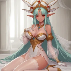 [AI Generated] (woshould) 梅娅女王 DNF 地下城与勇士 dungeon＆fighter