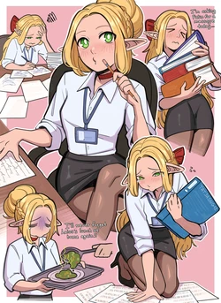 [Tatja] Office Elf Wife (Delicious in Dungeon) [ongoing]