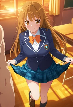 神楽坂ゆりなちゃん学校でふたりエッチ [AI Generated]