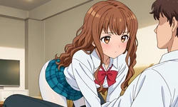 秋月茗子ちゃんのふたりエッチ [AI Generated]