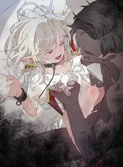 [Biyobiyo]【Manga (Chinese)】Toraware no Kyūketsuki Elika Chō〇 Chikubi-zeme & Kairaku-ochi 【Manga 4p・Irasuto 1-mai + Sabun・Dezain Rafu】