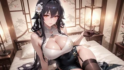 [Hajily] [🎥Animated WEBP] Azuma - Azur Lane (Patreon) [AI Generated]