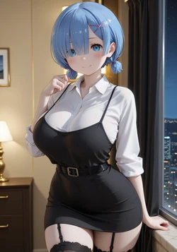 [Rei | Digital Works] Rem - ReZero [AI Generated]