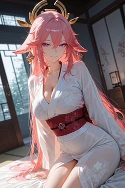 [Rankabee] Yae Miko (Genshin Impact) - Eastern Theme (Patreon) [AI Generated]