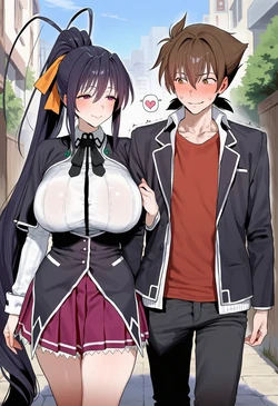 ShineArt - Himejima Akeno x BBC [AI Generated]