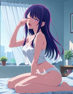 Mackensky - (Request) Seggs // Hoshino Ai [67 + 3 Extra images] [AI Generated]