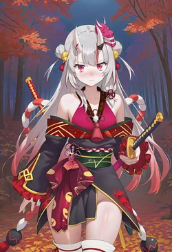 [Noi]  秋の山奥で犯される百鬼あやめ [AI Generated]