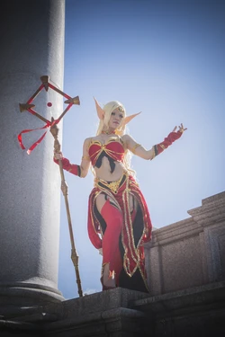 WoW Blood Elf Priest