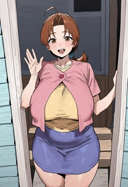 神羅天征 ハナコ delia ketchum [AI Generated]