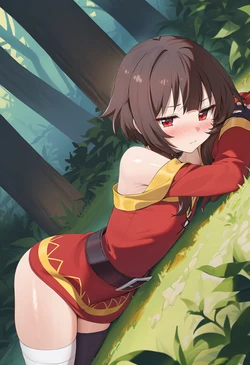 [Noi]   動けなくなっためぐみんに中出し [AI Generated]