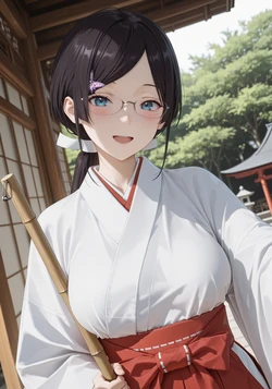 [Rei | Digital Works] Juumonji Kaho - Hyouka [AI Generated]