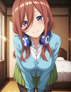 [H Jam] 中野三玖 Miku Nakano 299P (Patreon) [AI Generated]