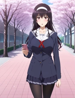[H Jam] 霞ヶ丘詩羽 Utaha Kasumigaoka (Patreon) [AI Generated]
