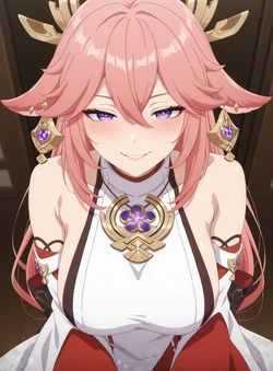 [H Jam] 八重神子 Yae Miko 149P (Patreon) [AI Generated]