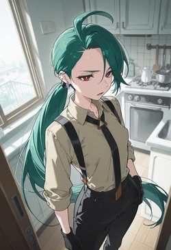 Stable Skynet - Pokemon x Genshin Impact - Rika x Diluc 273p [AI Generated]