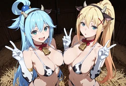 Stable Skynet - KonoSuba - Aqua Darkness 374p [AI Generated]