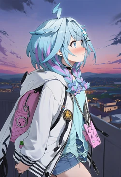 [Noi]  帰り道で犯される水宮枢 [AI Generated]