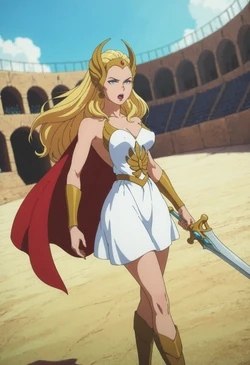 Stable Skynet - The Princesses of Power - Shera 279p [AI Generated]