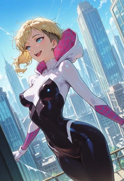 Stable Skynet - Into the Spider Verse - Gwen 235p [AI Generated]