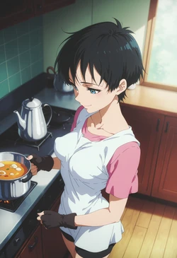 Stable Skynet - Dragon Ball - Videl 311p [AI Generated]