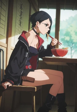 Stable Skynet - Naruto - Sarada 301p [AI Generated]
