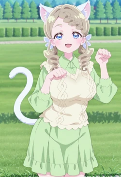 [チョコチョコタイム] 【プリキュア】 来栖エリザ－猫になりきり [AI Generated]