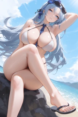 [Zuki] Alsace Heat-Beating Summer Sacrament - Azur Lane [AI Generated]