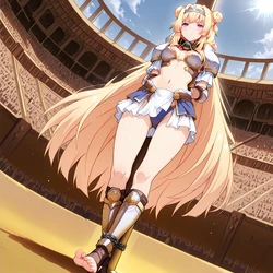 [白い物質] Alicia Arcturus - Colosseum Show (Kuroinu) [Ai Generated]